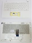 Клавиатура для ноутбука Asus F200CA, F200LA, F200MA, X200CA, X200LA, X200MA белая, верхняя панель в 