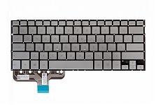 Клавиатура для ноутбука Asus UX301, UX301L, UX301LA серебряная