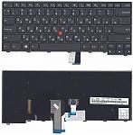Клавиатура для ноутбука Lenovo ThinkPad E440, E431 черная, с джойстиком