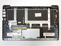 Клавиатура для ноутбука Asus TX300, TX300C,TX300CA черная, с подсветкой, верхняя панель в сборе