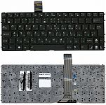 Клавиатура для ноутбука Asus Eee PC 1025, 1025C, 1025CE, 1060 черная, без рамки