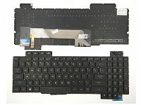 Клавиатура для ноутбука Asus ROG Strix GL503, GL503V, GL503VD черная, с подсветкой
