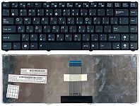 Клавиатура для ноутбука Asus Eee PC 1201, UL20 черная, рамка черная