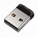 Память Flash USB SanDisk Cruzer Fit 16Gb (SDCZ33-016G-G35) черный