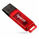 Память Flash USB 08 Gb Apacer AH324 Red