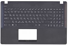 Клавиатура для ноутбука Asus X551 черная, верхняя панель в сборе
