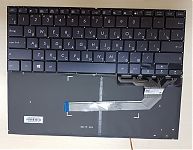 Клавиатура для ноутбука Asus UX370, UX370U, UX370UA, U370, Q325U черная, с подсветкой